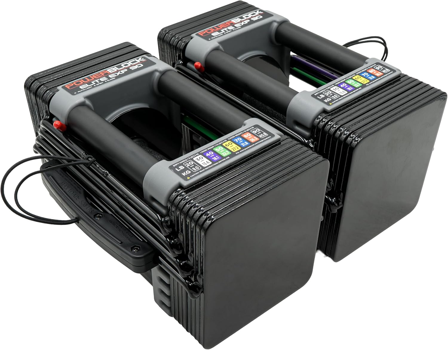 PowerBlock PowerBlock Elite EXP Stage 1 + Stage 2 70 lb Pair