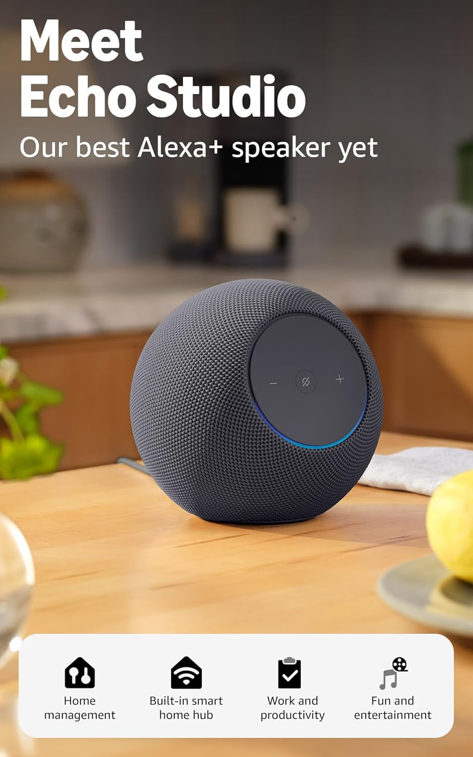 Amazon Echo Studio (2025 release)